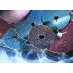 Disque abrasif fibre corindon kf 708 - d 125 mm - grain 24 - par 50 vsm