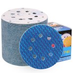 Disques abrasifs en forme de diamant 125 mm grain 40, papier de verre anti - colmatage 8 trous, pour ... Disques abrasifs en forme de diamant 125 mm grain 40, papier de verre anti - colmatage 8 trous, pour ...
