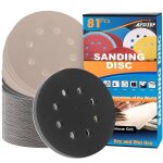 Disques abrasifs en forme de diamant 125 mm grain 40, papier de verre anti - colmatage 8 trous, pour ... Disques abrasifs en forme de diamant 125 mm grain 40, papier de verre anti - colmatage 8 trous, pour ...