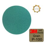 Disque abrasif hookit 3m 245 diamtre 150 grain 100 x 10