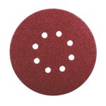 Disque abrasif perfor� 8 trous auto - agrippant - 125 mm - gr100 - kp222 vsm