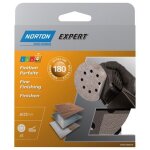 Disque auto - agrippant grain 180 d: 125 mm - lot de 5