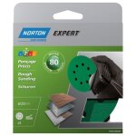 Disque auto - agrippant grain 80 d: 125 mm - lot de 5