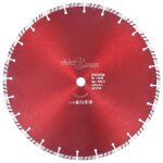 Disque de coupe diamant avec turbo acier 350 mm