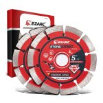 Disque diamant 125 mm, 2 pc disque a tronçonner diamanté segmenté, pour la coupe a sec et humide de béton ... Disque diamant 125 mm, 2 pc disque a tronçonner diamanté segmenté, pour la coupe a sec et humide de béton ...