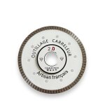 Disque diamant 125mm ultra finl'ancien1, 2 mmrefroidissement perforpour carrelage, cramique, ...