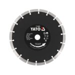 Disque diamant 230mm 10mm tronconner beton pierre materiaux a jante segmentee