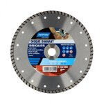 Disque diamant courant segment pour brique norton, diam. 230 mm