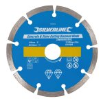Disque diamant a jante segmentee -  125 mm