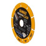 Disque diamant mtal max - pour inox acier - 125 mm dewalt