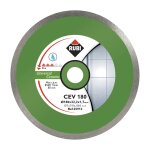 Disque diamant rubi cev pro - coupes  eau - 180 mm