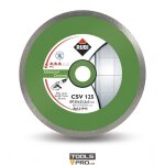 Disque diamant rubi csv pro - coupes sches - 125 mm