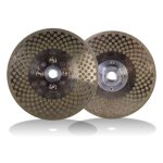 Disque diamant rubi ecd pour chanfreiner et couper le carrelage - 115 mm