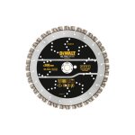 Disque diamant segment� Ø300x25, 4mm elite dewalt dt20463 - qz pour tout usage