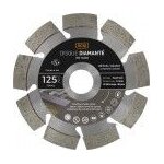 Disque diamant pro 125 mm segment 12mm bton granit pierre scid
