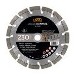 Disque diamant pro 230 mm segment 15mm bton granit pierre scid