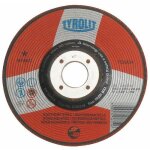 Disques � �barber m�taux inox basic - diam�tre 125mm tyrolit