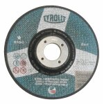 Disques gamme  basic  acier et inox pour meuleuse - moyeu d�port� - d125mm tyrolit