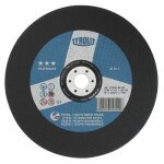 Disques gamme technique  premium  acier et inox pour meuleuse - moyeu d�port� - d230 mm tyrolit