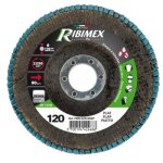 Disque � lamelles 125mm plat grain abrasif 40 zirconium