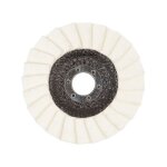 Disque lamelle feutre wolfcraft 8424099 pour meuleuse ø115 Disque lamelle feutre wolfcraft 8424099 pour meuleuse ø115