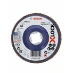 Disque à lamelles pour métal 125 mm à moyeu plat - grain 60 - x - lock bosch Disque à lamelles pour métal 125 mm à moyeu plat - grain 60 - x - lock bosch