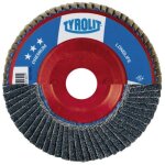 Disques � lamelles plats - premium longlife - 125x22, 2 za80b tyrolit