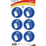 Disques d'obligation adh�sifs casque obligation d80(6) novap