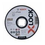 Disque  trononner 125 mm pour inox  moyeu plat - systme x - lock bosch