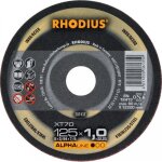 Disque à tronconner acier / inox xt70 125 x 1, 0mm ger. rhodius Disque à tronconner acier / inox xt70 125 x 1, 0mm ger. rhodius
