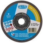 Disque  trononner basic 2 en 1 moyeu plat - pour l'acier / inox - 115 mm - 1, 5 mm tyrolit