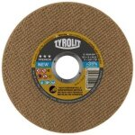 Disques � tron�onner - premium moyeu plat - coupe m�taux non ferreux - 125 tyrolit