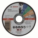 Disque universel � tron�onner bosch � moyeu plat rapido multi construction 115x1. 0 mm - 2608602384