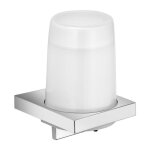 Distributeur de lotion edition 11 pour savon liquide, verre cristal vritable / chrom keuco