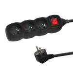 Domino - barrette esperanza multiprise elk210k multiprise 3 prises, 1, 5 m, noir