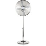 Domo ventilateur sur pied 40 cm 50 w chrom do8132