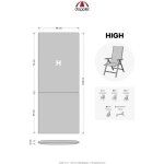 Doppler coussin pour dossier haut spot d - 6118