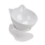 Double bol antidrapant pour chat et chien, gamelle pour animaux de compagnie, nourriture et eau, protection ...