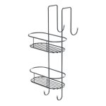 Double support de douche en metal a suspendre tiglio