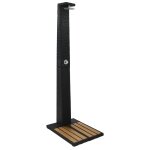 Douche de jardin rsin tresse wpc