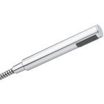 Douchette en abs - tube - 1 jet valentin