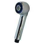 Douchette de mitigeur d'�vier - finition chrom�e - bi - jets