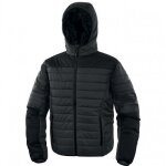 Doudoune matelass�e bloom - 3 poches - gris et noir - m delta plus
