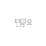 Douille 6 pans - ouverture maximum 13 mm - s�rie standard 1 / 2  sam outillage