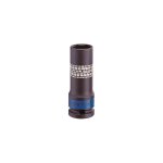 Douille � choc longue � paroi extra fine m�trique 6 pans 1 / 2  - 17 mm - pour jantes alu
