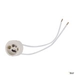 Douille culot gu10 en céramique avec cable de 15 cm - slv 955135 Douille culot gu10 en céramique avec cable de 15 cm - slv 955135
