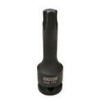 Douille embout impact torx a chocs carré 3 / 8 de torx t50 long Douille embout impact torx a chocs carré 3 / 8 de torx t50 long