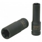 Douille longue à chocs torx femelles 1 / 2 14mm Douille longue à chocs torx femelles 1 / 2 14mm
