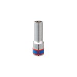 Douille longue pour vis mâles torx 1 / 2 - e20 l. 77 mm Douille longue pour vis mâles torx 1 / 2 - e20 l. 77 mm
