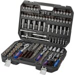 Douille workpro, coffret de cles a cliquet et embouts en cr - v, outillage mecanique professionnel pour ...